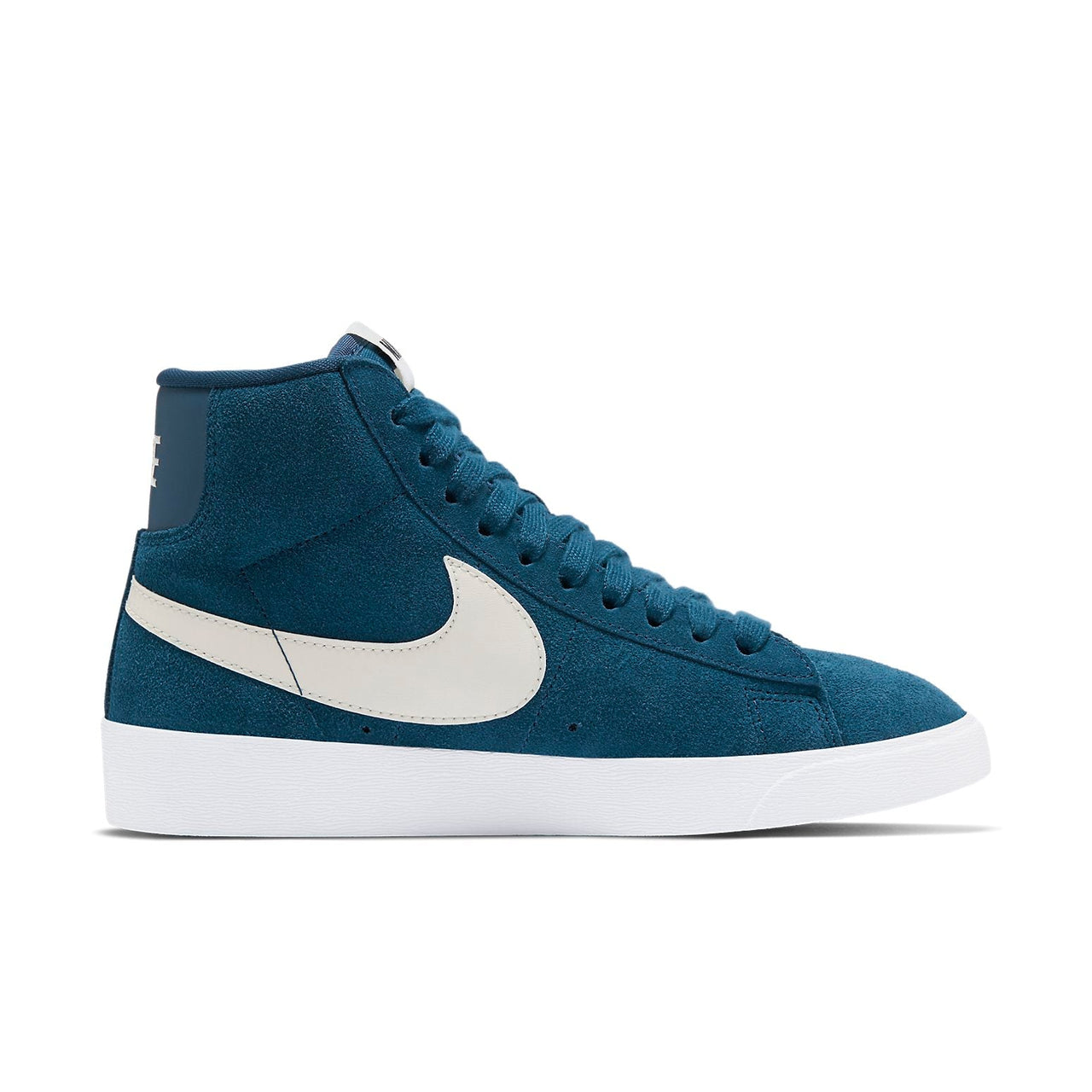 (WMNS) Nike Blazer Mid Vintage Suede 'Blue White' AV9376-403