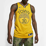 Nike NBA Earned Edition SW golden state warriors stephen curry Yellow BQ1159-731