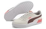 (WMNS) PUMA Carina Leather 'Khaki White Brown' 370325-20