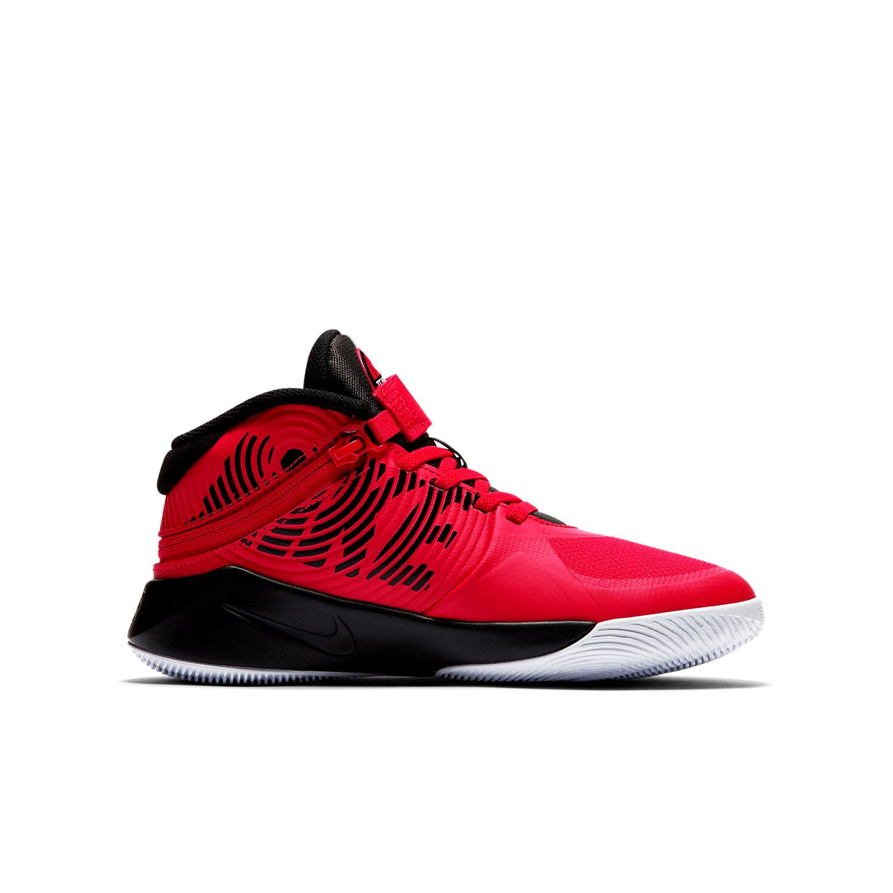 (GS) Nike Team Hustle D 9 FlyEase 'Red Black' BV2952-600
