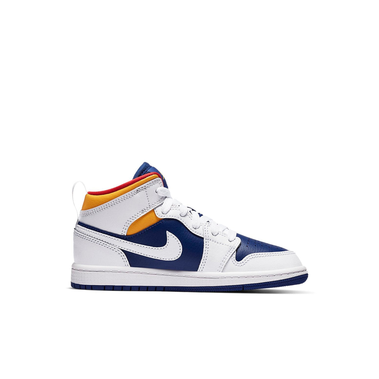 (PS) Air Jordan 1 Mid 'White Dark Blue' 640734-131