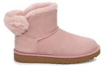 (WMNS) UGG Classic Bling Mini Fleece Lined Pink 1105364-PCRY