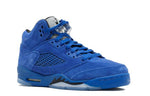 (GS) Air Jordan 5 Retro 'Blue Suede' 440888-401