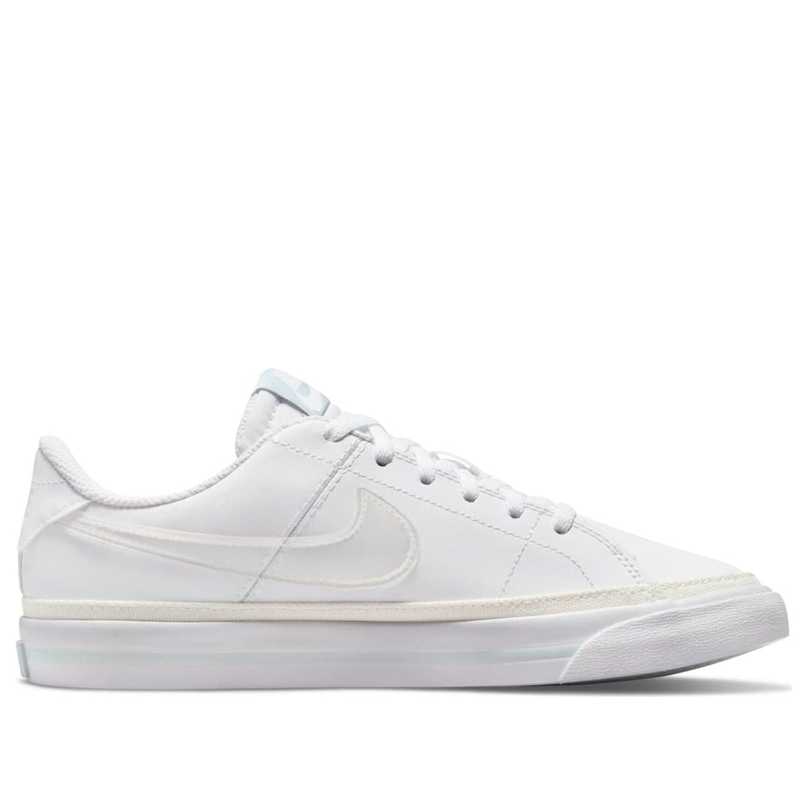 (GS) Nike Court Legacy 'White Yellow' DA5380-114