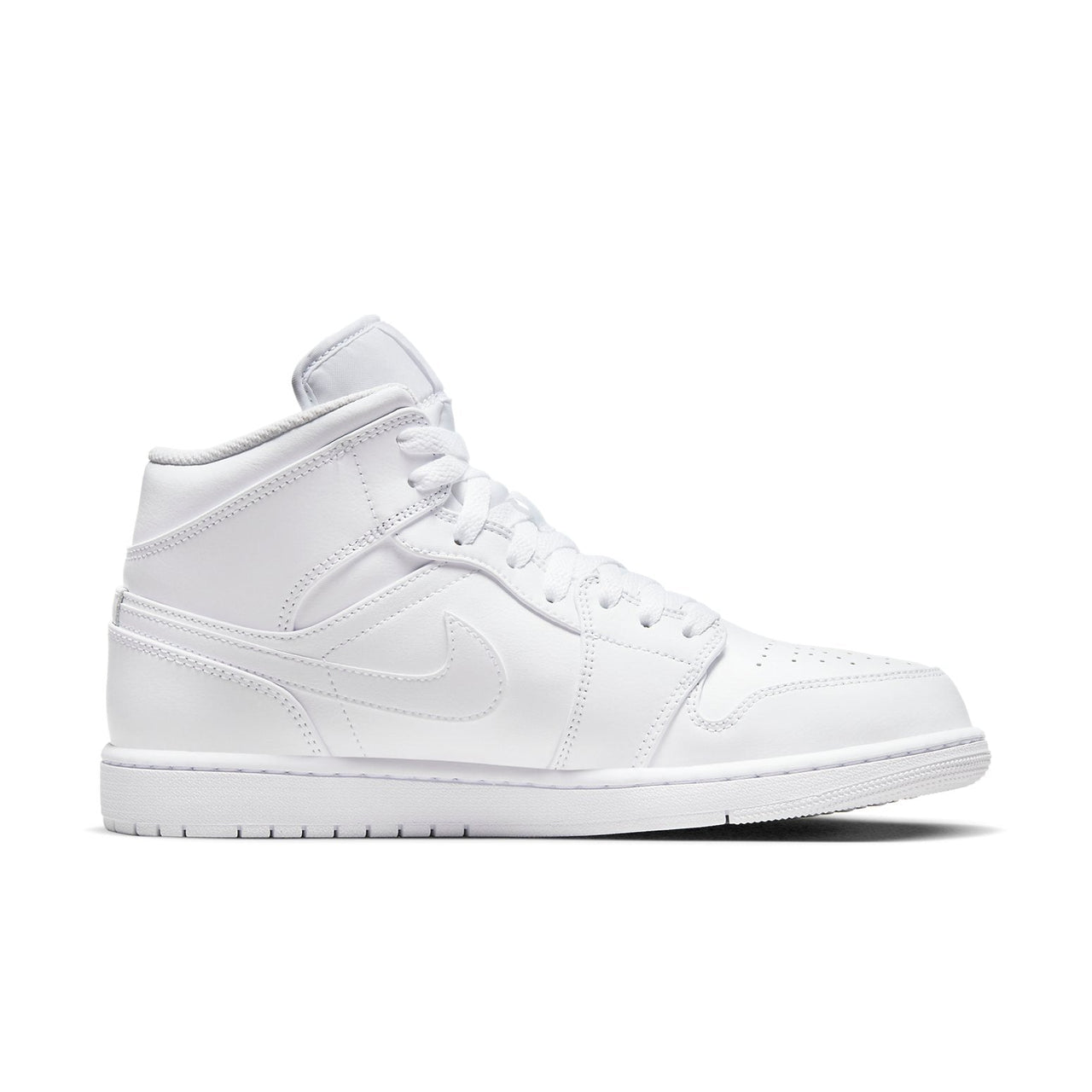 Air Jordan 1 Mid 'Triple White' 2022 554724-136