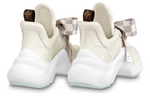 (WMNS) LOUIS VUITTON Archlight 1.0 Sneakers 'Cream White with Plaid Ribbon' 1AB43V