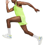 Nike Solid Color Mesh Casual Straight Sports Shorts Green CJ7840-702