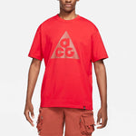 Men's Nike Triangle Logo Printing Sports Round Neck Short Sleeve Red T-Shirt DJ3644-657