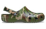 Crocs Beach Army Green Camouflage Sandals 206454-3TC