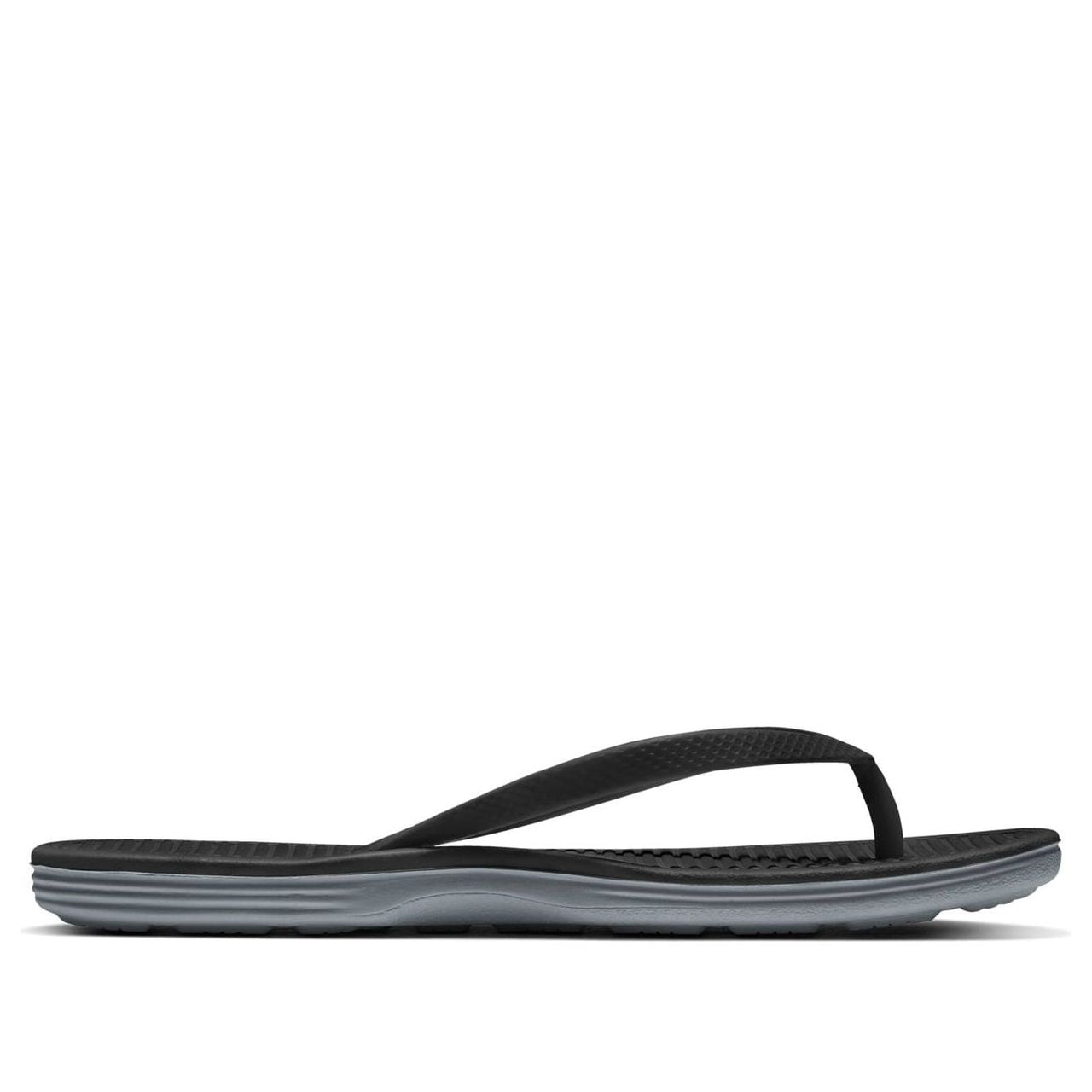 (WMNS) Nike Solarsoft Thong 2 'Black' 488161-010