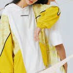 (WMNS) Converse Athleisure Casual Sports Contrasting Colors Hoodie White 10022418-A02