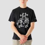 (WMNS) Men's Converse x Keith Haring Crossover Cartoon Pattern Round Neck Short Sleeve Black 10022254-A01