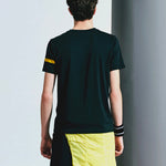 FILA Tennis Sports Training Round Neck Short Sleeve Black A11M021102G-BK