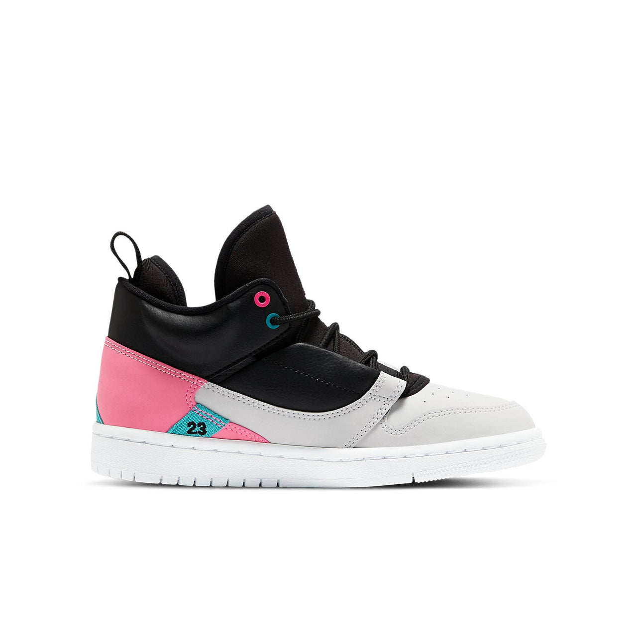 (GS) Air Jordan Fadeaway 'Light Gray Black' AO1331-030