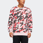 adidas U2 GFX CS LNG Printing Casual Sports Round Neck Pullover Camouflage FJ0185