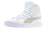 PUMA Mid Leather Fur Lined Cozy Stay Warm Mid-Top Casual Skate Shoes Unisex White Fleece Lined 364977-02