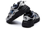 FILA Fluid Low Tops Black Gray Blue F12M114111FBV