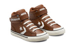 Converse Leather Pro Blaze Strap Sneakers K Brown 672121C