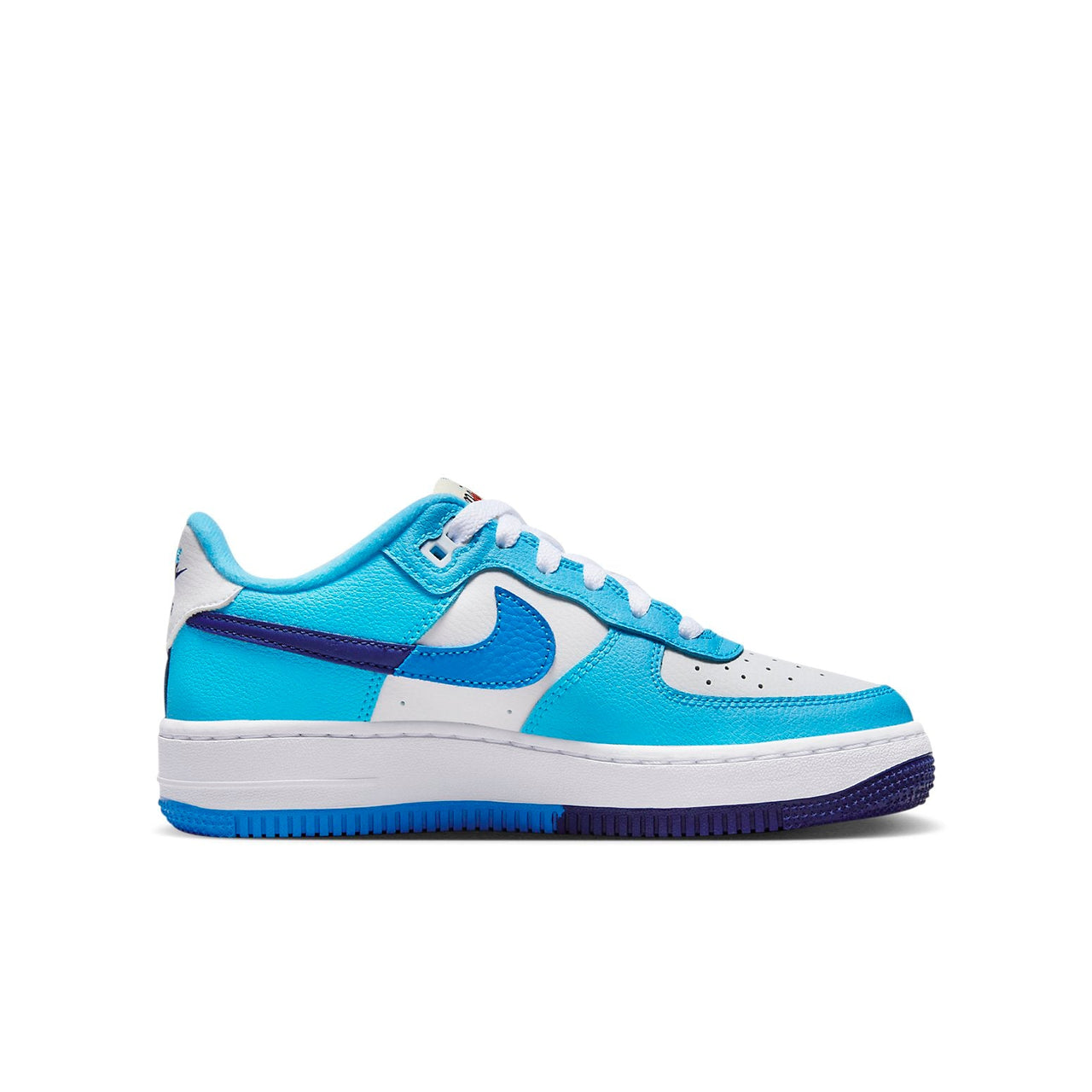 (GS) Nike Air Force 1 Low LV8 2 'White Light Photo Blue' DZ2660-100