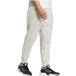 adidas Solid Color Pattern Printing Bundle Feet  Sports Pants Men's Jade White HN9004