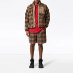 Burberry Other Plaid Patterns Printed Pants 80171351