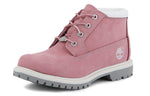 (WMNS) Timberland Nellie Waterproof Chukka Wide Fit Boots 'Pink Nubuck' 23308