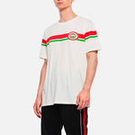 Gucci GG Stripe Printing Short Sleeve White 565806-XJBAR-9037