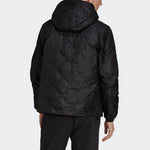 adidas originals Sports Zipper hooded Long Sleeves Down Jacket Black H13586