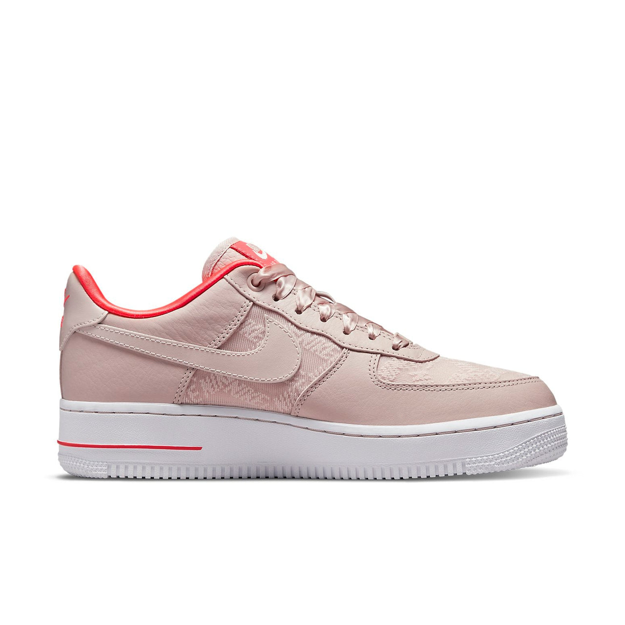 (WMNS) Nike Air Force 1 '07 'Fossil Stone Laser Crimson' DQ7782-200