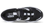 (WMNS) Skechers D'Lites Low-Top Daddy Shoes White/Black 88888129-BLK