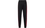 Air Jordan Logo Splicing Fleece Lined Stay Warm Bundle Feet Sweatpants Winter Men's Black DD2329-010