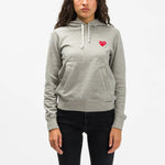 (WMNS) COMME des GARCONS PLAY Hoodie 'Grey' AZ-T169-051-1