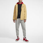 Nike LeBron MENS James Basketball Sport Hoodie Jacket Golden AT3903-723