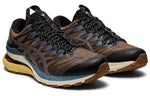 (WMNS) ASICS FN3-S Gel-Kayano 28 'Anthracite Antique Gold' 1202A261-001