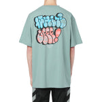 Off-White Logo T-Shirt 'Green' OMAA038R21JER0075041