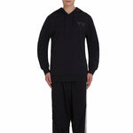 Men's Y-3 Small Logo Casual Knit Black CY6896