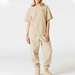 Nike x Billie Eilish Crossover SS22 Solid Color Loose Cozy Short Sleeve Asia Edition Couple Style Brown DQ7756-202