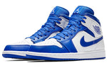 Air Jordan 1 Mid 'Hyper Royal White' 554724-114