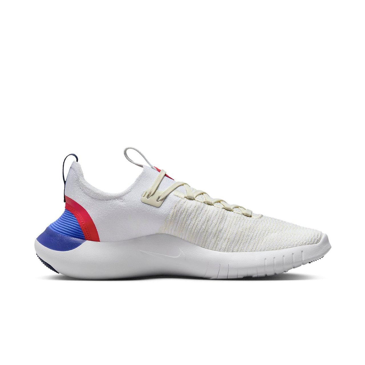 Nike Free RN NN Road Running Shoes 'White Sea Glass Blue Joy University Red' FB1276-100