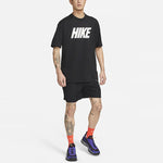 Nike SS22 ACG Alphabet Pattern Round Neck Pullover Short Sleeve Black DQ4953-010