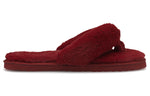 (WMNS) PUMA Fluff Flip Slides 'Persian Red Team Gold' 384938-05