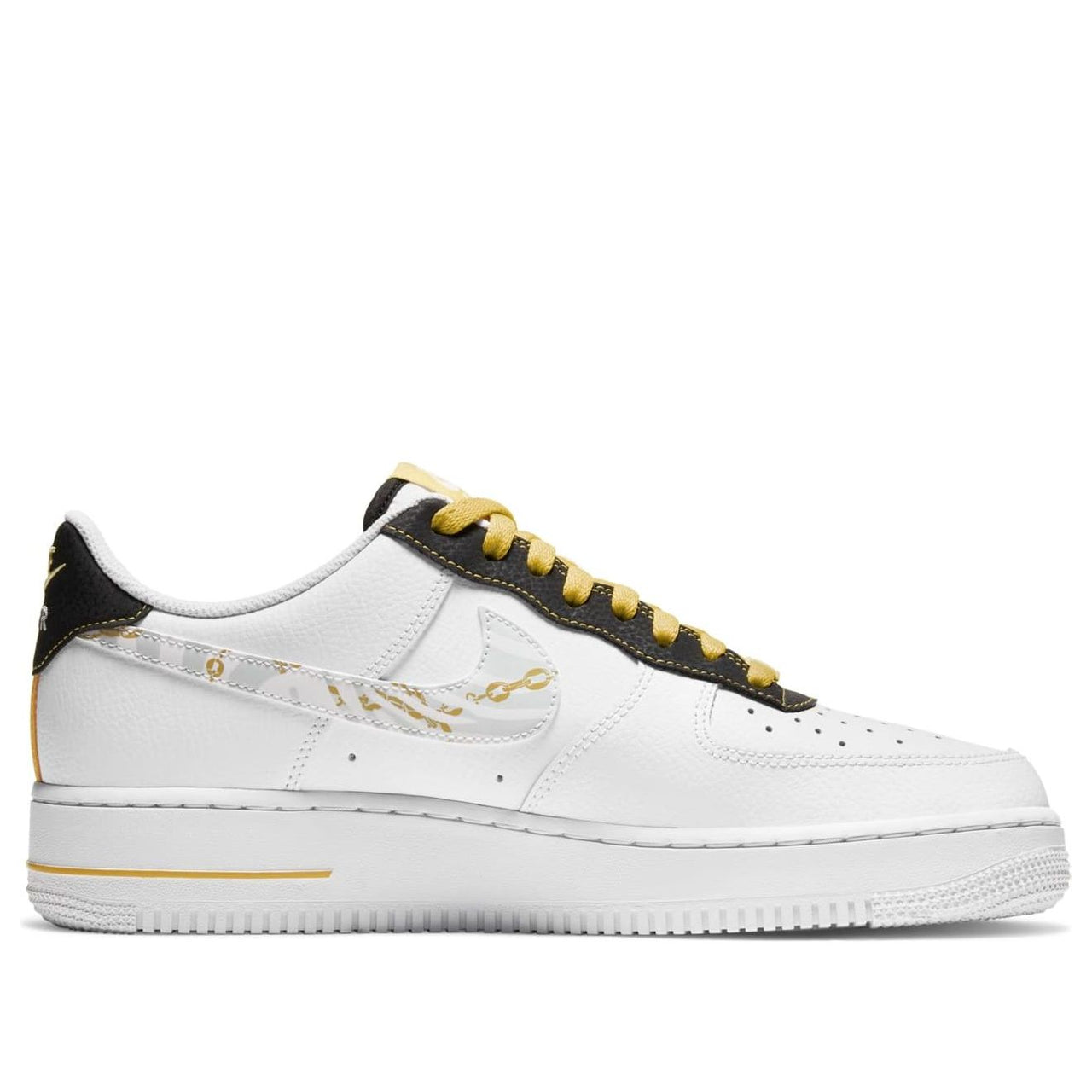 Nike Air Force 1 '07 LV8 'Gold Links Zebra Print' DH5284-100