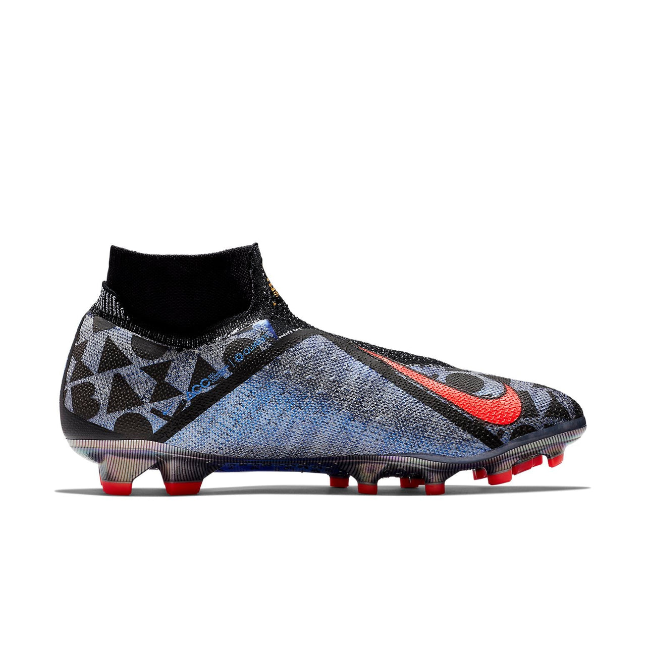Nike Phantom Vision Elite DF FG 'Black Red' BQ5722-110