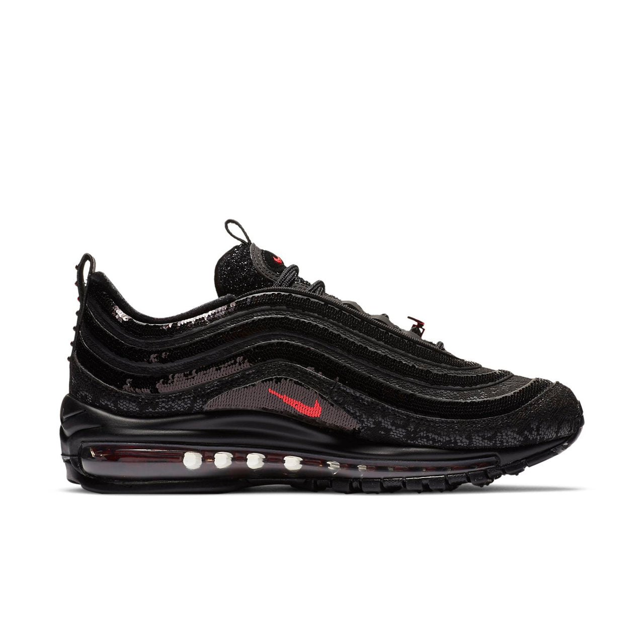 (WMNS) Nike Air Max 97 'Black Sequin Black Red' DC1709-060