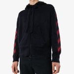 Off-White FW20 ArrowsPrinting Pullover Men Black OMHA073E20KNI0010725