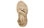 (WMNS) Balenciaga Track Sandals 'Beige Neoprene and Rubber' 617543W2CC19370