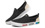 (WMNS) Skechers V'lites Canvas Shoes Black 66666346-BLK