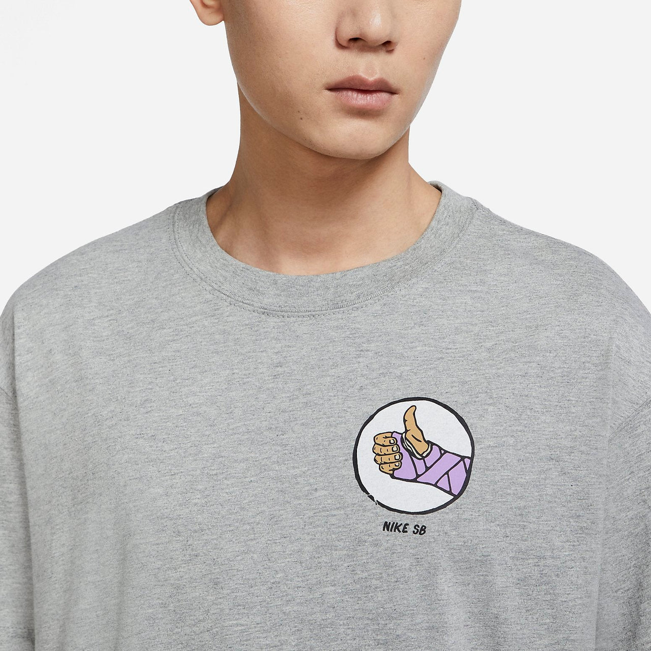 Nike SB Skate T-Shirt 'Grey' DV2679-063
