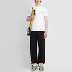 Men's Off-White SS22 Solid Color Casual Pants/Trousers Black OMCH029C99FLE0021001