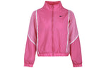 (WMNS) Nike Sportswear Zipper Splicing Contrasting Colors Woven Jacket Pink CJ3686-691